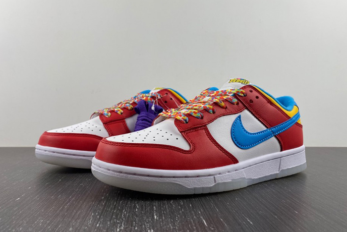 LeBron James x Nike Dunk Low “Fruity Pebbles”  DH8009-600