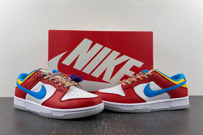 LeBron James x Nike Dunk Low “Fruity Pebbles”  DH8009-600