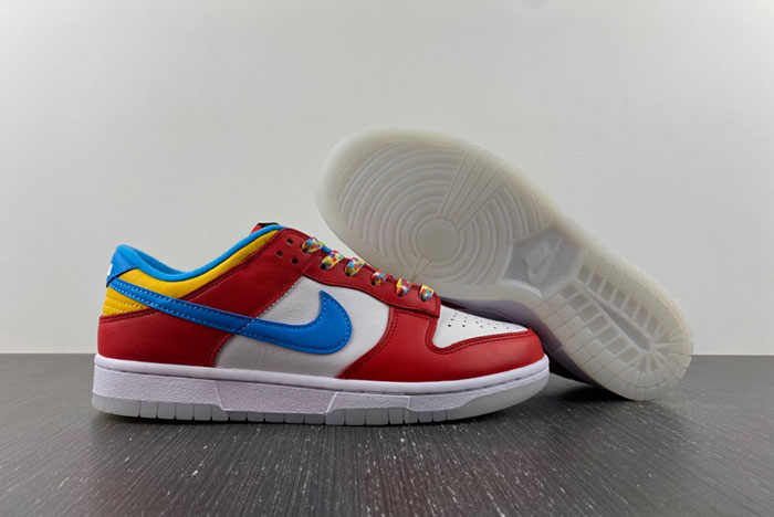 LeBron James x Nike Dunk Low “Fruity Pebbles”  DH8009-600