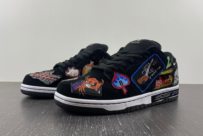 neckF**e x nike sb dunk low  dq4488-001''