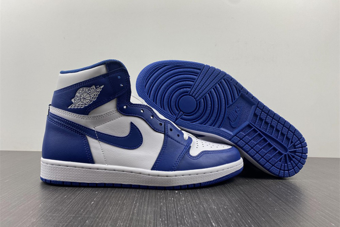 Air Jordan1 Retro Stom Blue  555088-127