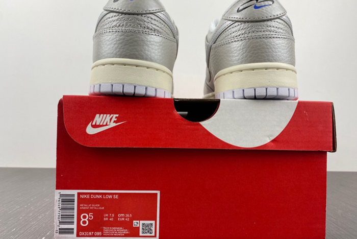 Nike Dunk Low Metallic Silver   DX3197-095