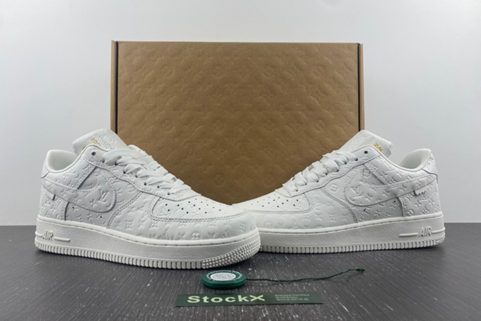 2021 Nike Air Force 1 LV Low Cream White Black