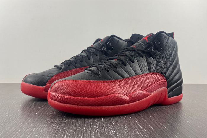 AIR JORDAN 12 “FLU GAME” Black/Varsity Red mens 130690-002
