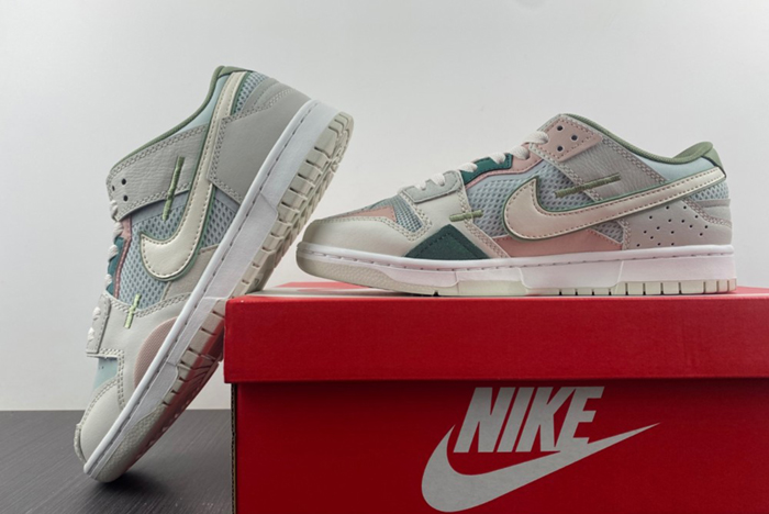 Nike Dunk Low Scrap Grey Haze Phantom DM0802-001