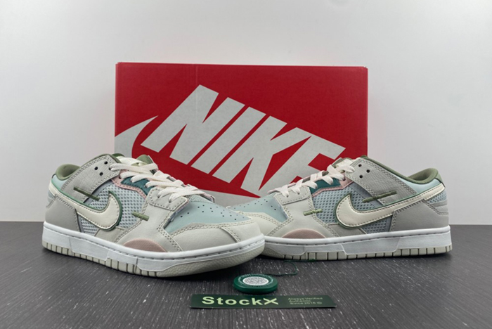 Nike Dunk Low Scrap Grey Haze Phantom DM0802-001