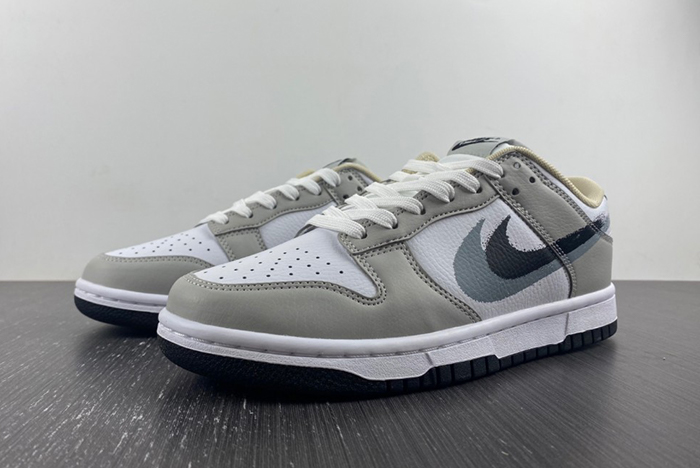 NIKE DUNK LOW “STENCIL SWOOSH”  FD0661-100
