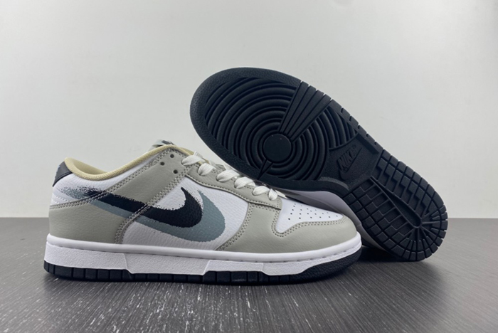 NIKE DUNK LOW “STENCIL SWOOSH”  FD0661-100