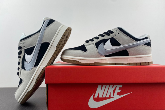 NIKE DUNK LOW “STENCIL SWOOSH”  DO9457-100 B