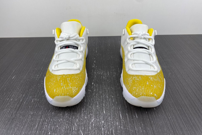 Air Jordan 11 Low WMNS “Yellow Snakeskin”  AH7860-107
