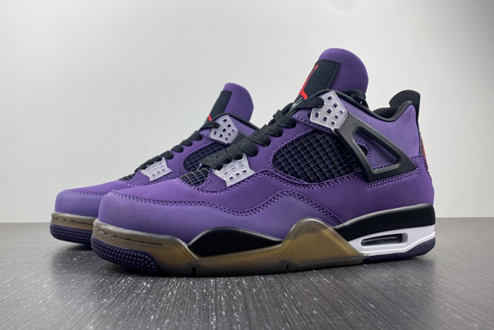 Travis Scott X Air Jordan 4 Purple