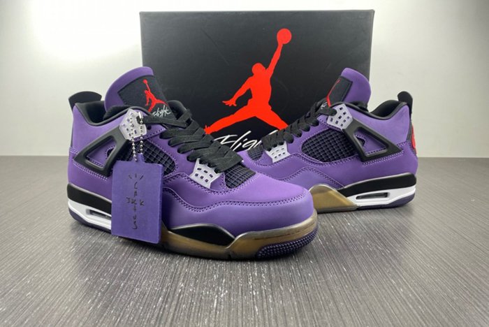 Travis Scott X Air Jordan 4 Purple