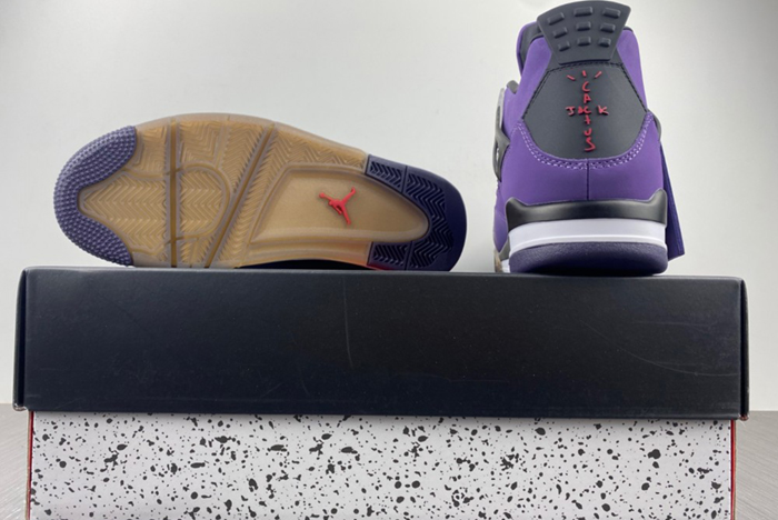 Travis Scott X Air Jordan 4 Purple