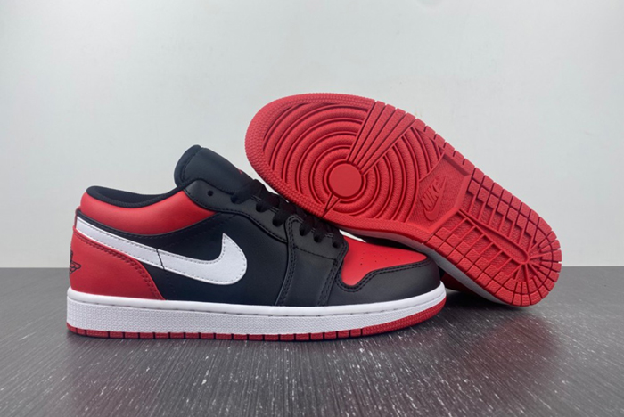 Air Jordan 1 Low “Alternate Bred Toe” 553558-066