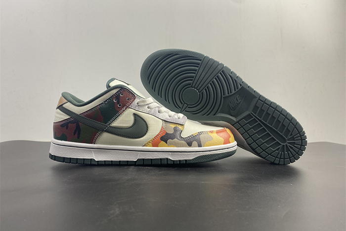 Nike Dunk Low Multi Camo  DH0957-100new