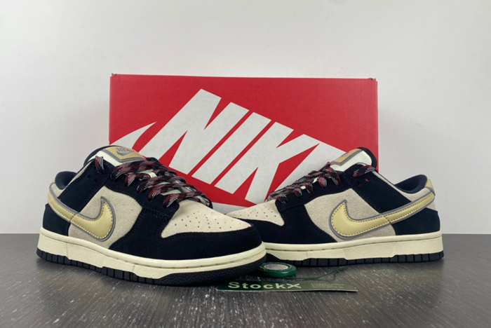 Nike Dunk Low "Black Suede“ DV3054-001