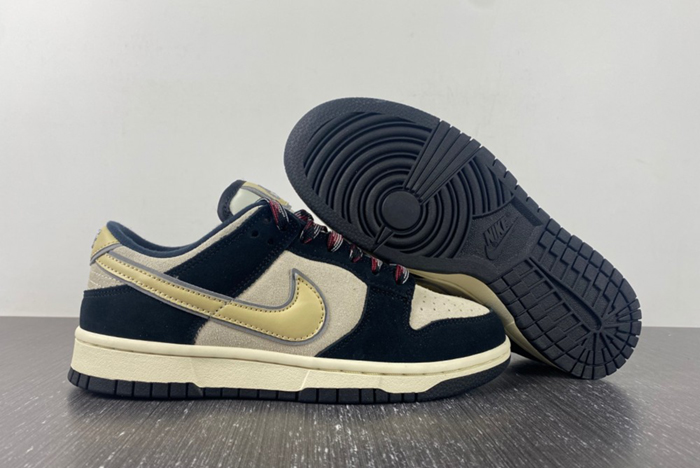 Nike Dunk Low "Black Suede“ DV3054-001