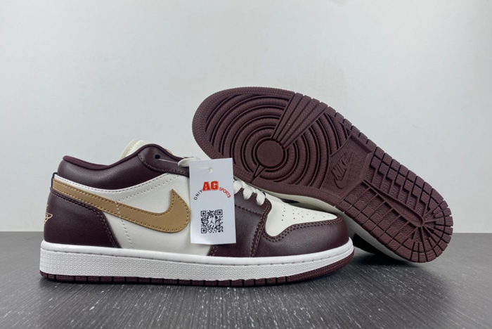 Air Jordan 1 Low  "Shadow Brown"  DC0774-200