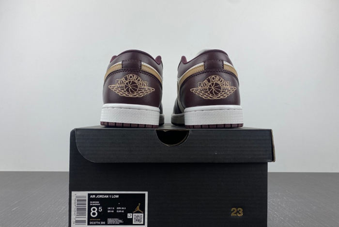 Air Jordan 1 Low  "Shadow Brown"  DC0774-200