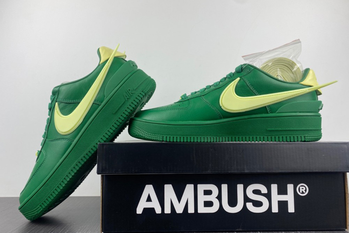 AMBUSH x Nike Air  Force 1 Low "Pine Green and Citron"  DV3464-300