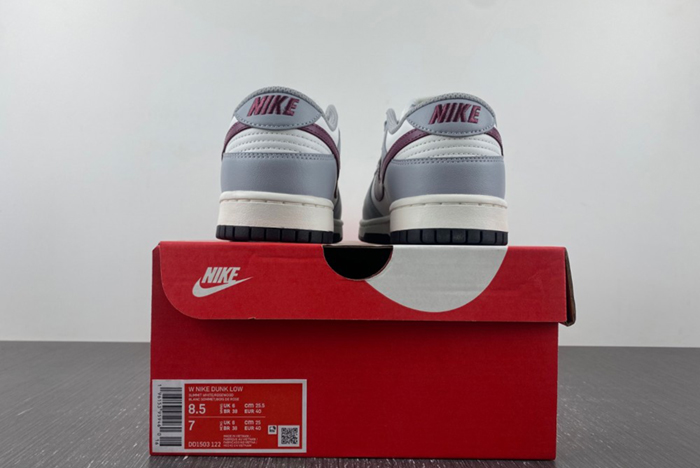 Nike Dunk Low  “Grey White”  DD1503-122