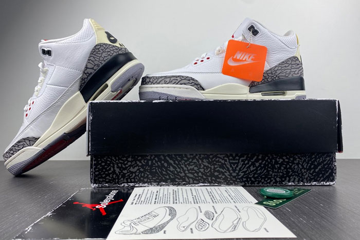 Air Jordan 3 "White Cement Reimagined "  DN3707-100
