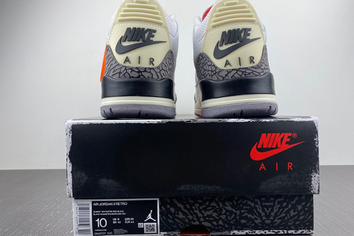 Air Jordan 3 "White Cement Reimagined "  DN3707-100