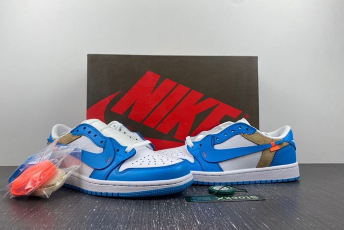 OFF-WHITE x Jordan Air Jordan 1 Retro Low OG "UNC"  CZ0790-148