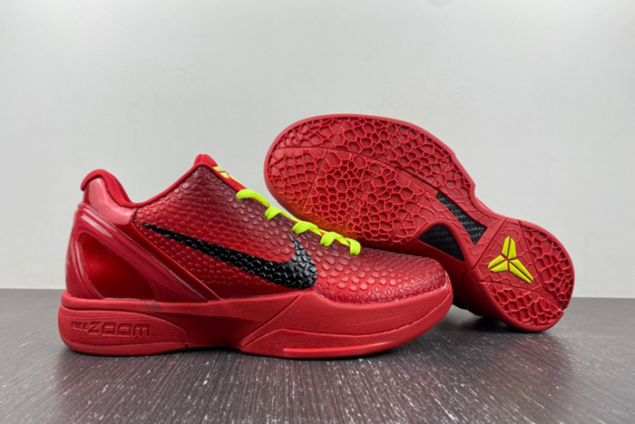 Nike Kobe 6 Protro “Reverse Grinch”  FV4921-600