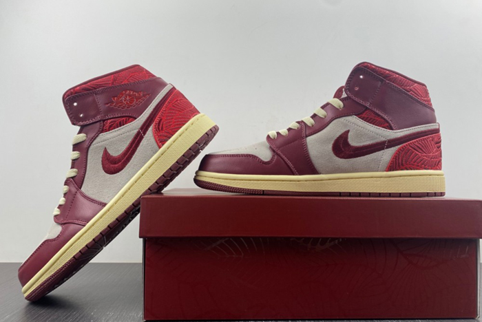 Air Jordan 1 Mid SE WMNS "Tiki Leaf" DZ2820-601