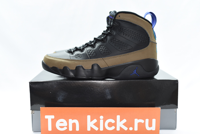 Air Jordan 9 “Olive Concord”  CT8019-034