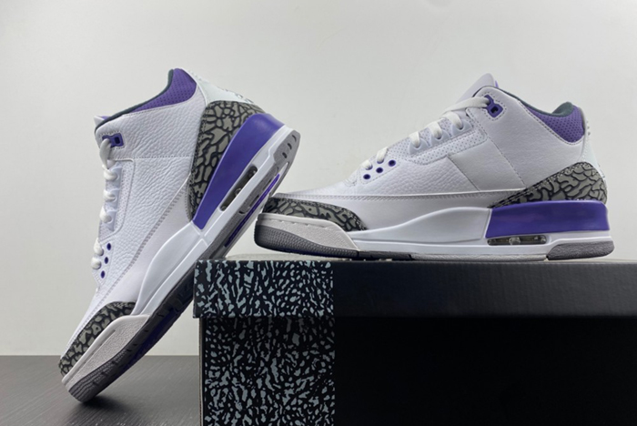 Air Jordan 3 “Dark Iris”  CT8532-105