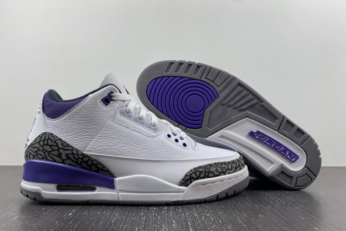 Air Jordan 3 “Dark Iris”  CT8532-105