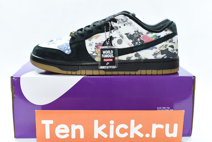 S*p*e × nike dunk low “rammellzee” fd8778-001