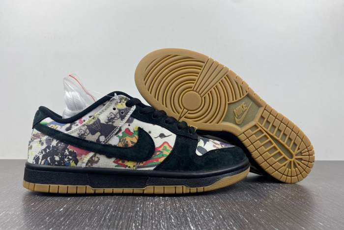 S*p*e × nike dunk low “rammellzee” fd8778-001
