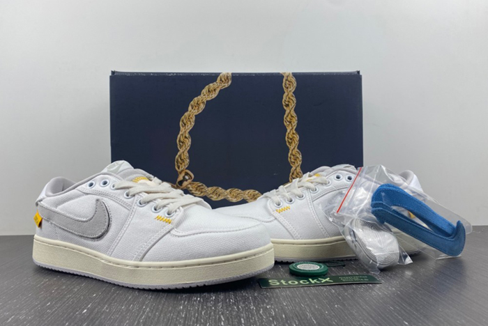 Jordan 1 Retro AJKO Low SP Union White Canvas DO8912-101