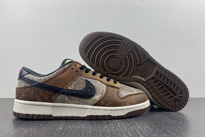 Nike Dunk Low Premium CO.JP Brown Snakeskin  FJ5434-120