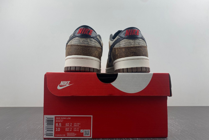 Nike Dunk Low Premium CO.JP Brown Snakeskin  FJ5434-120