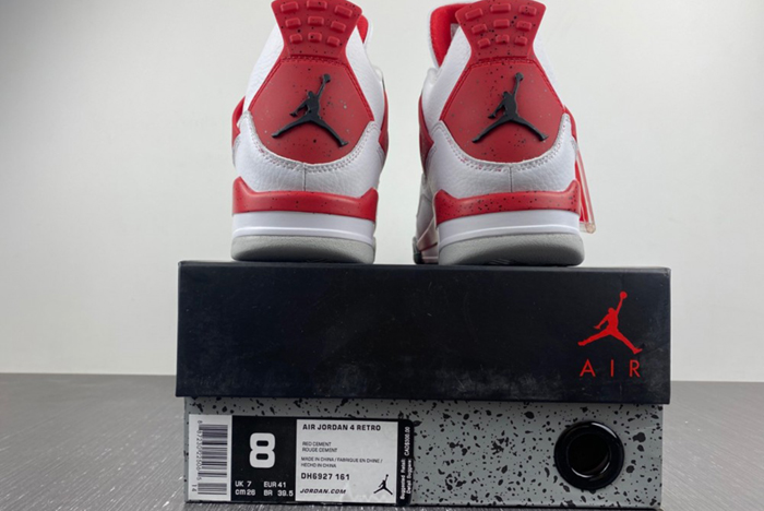 Air Jordan 4 “Red Cement”  DH6927-161