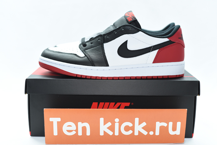 Air Jordan 1 Low OG “Black Toe”  CZ0790-106