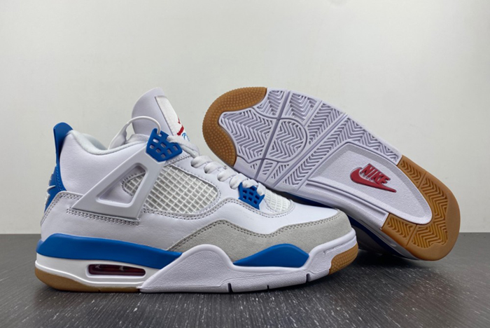 Nike SB x Air Jordan 4  "Sapphire"  DR5415-104