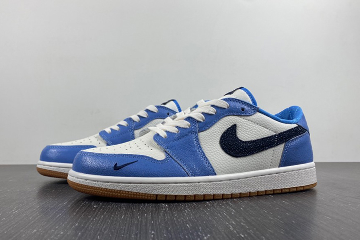 Air Jordan 1 Retro Low OG Beige Black University Blue DZ0791-102