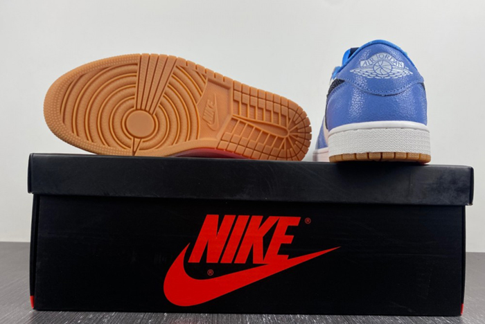 Air Jordan 1 Retro Low OG Beige Black University Blue DZ0791-102