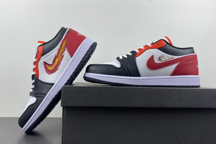 Jordan 1 Low SE Just Skate Gym Red (GS)  FJ7222-101