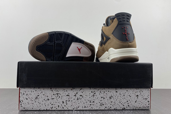 Travis Scott x Air Jordan 4 Retro Brown  AJ4-882335