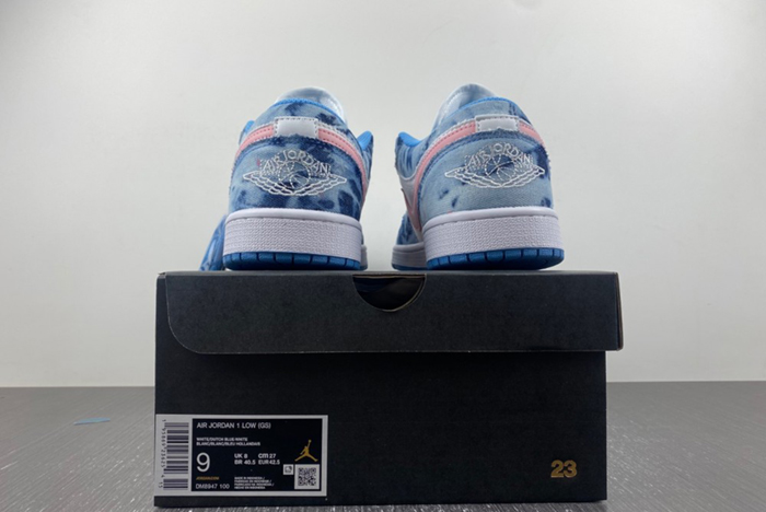 Air Jordan 1 Low Washed Denim  DM8947-100