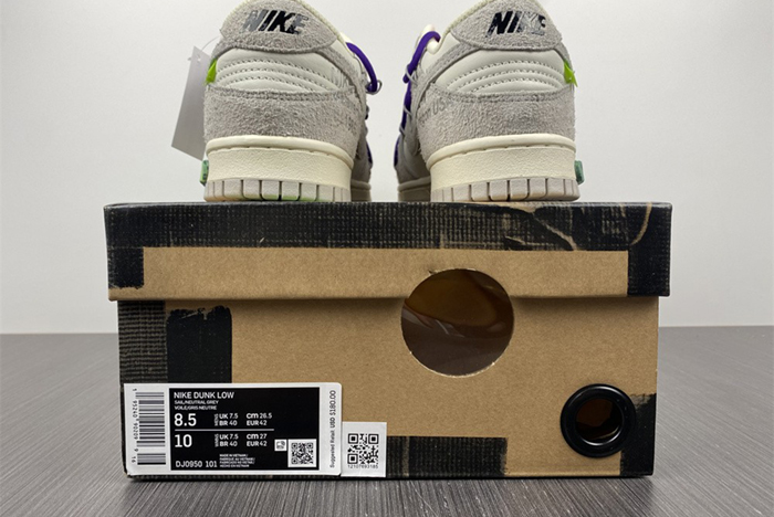 Nike Dunk Low Off-White Lot 15  DJ0950-101