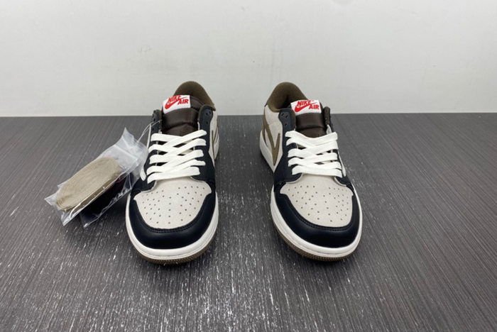 Air Jordan 1 Low Black Gray Brown  DM866 902