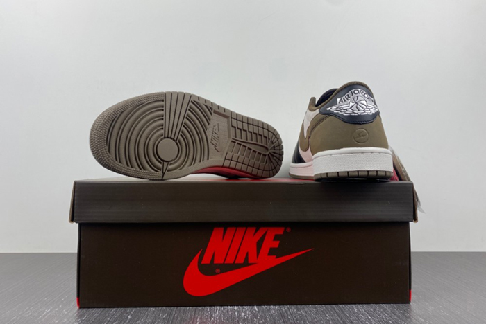Air Jordan 1 Low Black Gray Brown  DM866 902