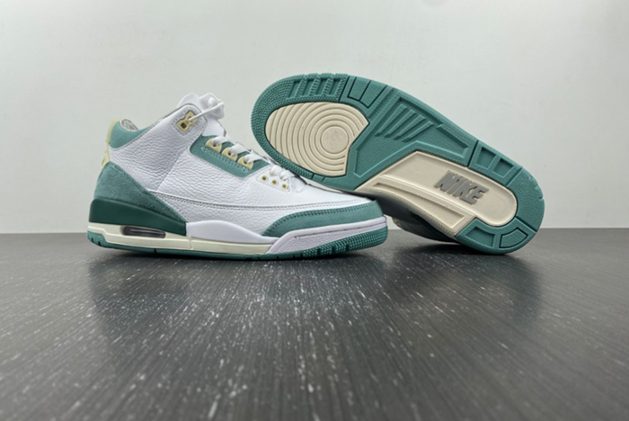 Air Jordan 3 White And Green DT8532-130